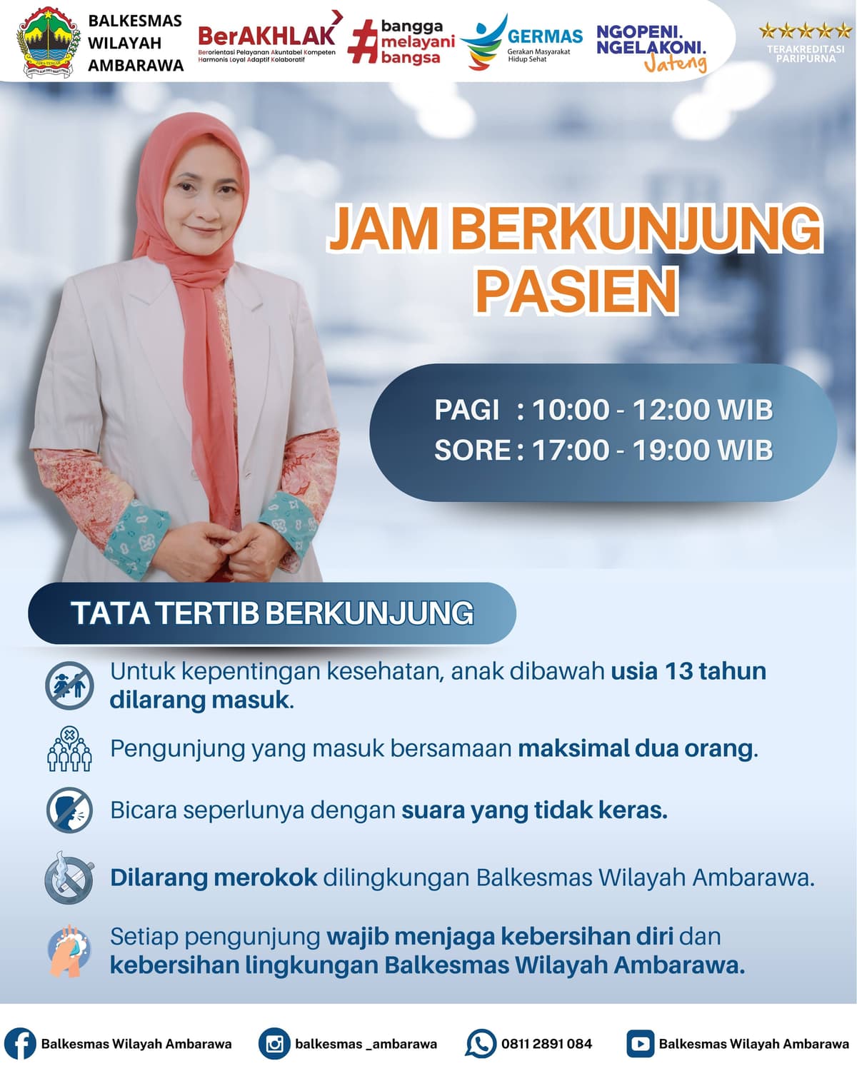 Informasi Jam Kunjung Pasien Rawat Inap