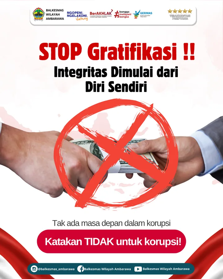 Stop Gratifikasi!!